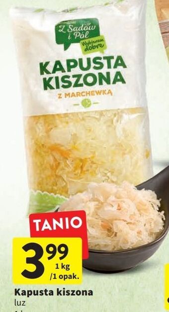 Intermarche Kapusta kiszona z sadów i pól oferta