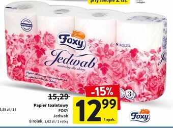 Intermarche Papier toaletowy foxy jedwab oferta