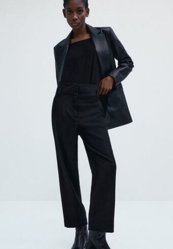 Zalando Spodnie materiałowe - black oferta