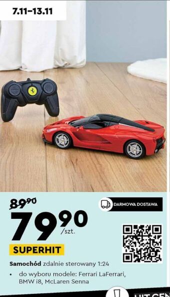Biedronka Samochód zdalnie sterowany 1:24 oferta