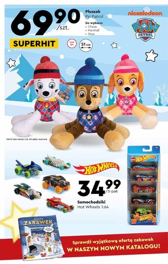 Biedronka Maskotka skye 50 cm oferta