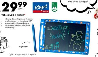 Biedronka Tablet graficzny 8.5" kayet oferta