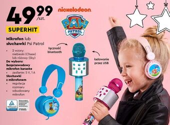 Biedronka Słuchawki psi patrol oferta
