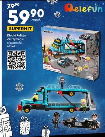 Biedronka Klocki policja elefun oferta