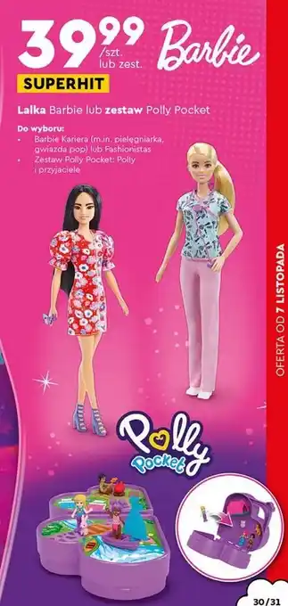 Biedronka Lalka barbie fashionistas mattel oferta