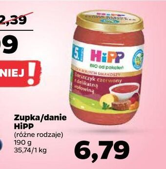Netto Zupa barszczyk czerwony z delikatną wołowiną hipp oferta