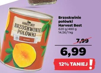Netto Brzoskwinie połówki w syropie harvest best oferta