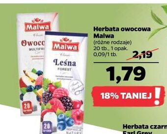 Netto Herbatka leśna malwa tea oferta