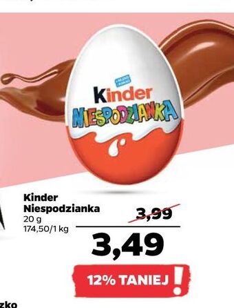 Jajko niespodzianka kinder niespodzianka