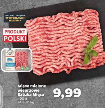 Netto Mięso mielone wieprzowe sztuka mięsa netto oferta