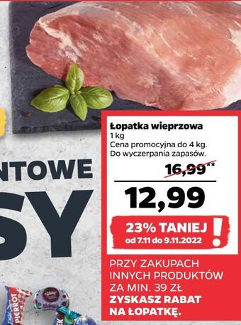 Netto Łopatka wieprzowa oferta