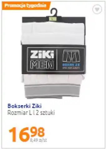 Action Ziki Bokserki rozmiar L 2szt. oferta