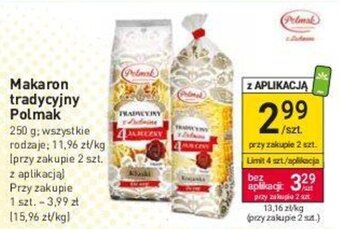 Stokrotka Polmak Makaron tradycyjny 250 g, wszystkie rodzaje oferta