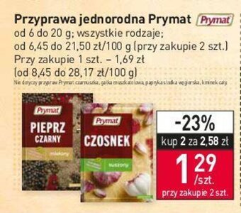 Stokrotka Prymat Przyprawa jednorodna 6-20 g oferta