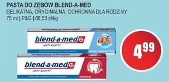 Słoneczko P&G pasta do zębów Blend-a-med 75ml oferta
