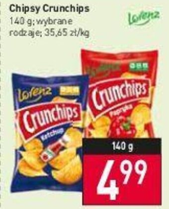 Stokrotka Lorenz Chipsy Crunchips 140 g oferta