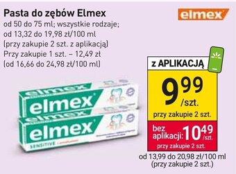 Stokrotka Market Elmex Pasta do zębów 50-75 ml oferta