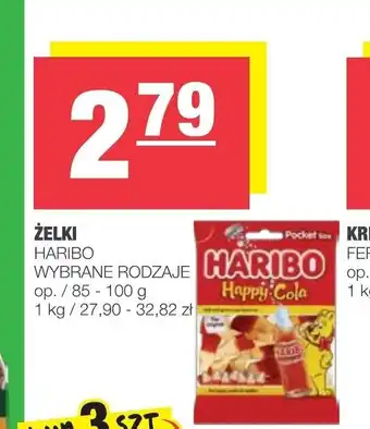 Spar Żelki Haribo 85-100g oferta