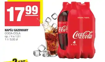 Spar Napój gazowany Coca Cola 4x1,5l oferta