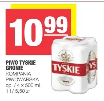 Spar Piwo Tyskie Gronie 4x 500ml oferta
