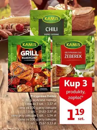 Auchan Przyprawa Kamis 6-30g oferta