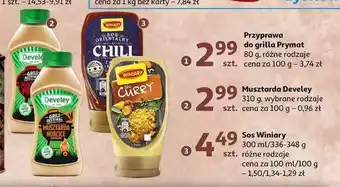 Auchan Musztarda Develey 310g oferta