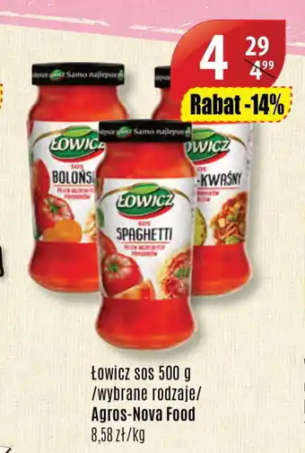 API MARKET Łowicz sos 500g oferta
