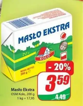 Dino Masło Ekstra 200g oferta