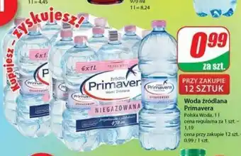 Dino Woda źródlana Primavera 1l oferta