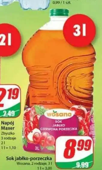 Dino Sok jabłko-porzeczka 3l oferta