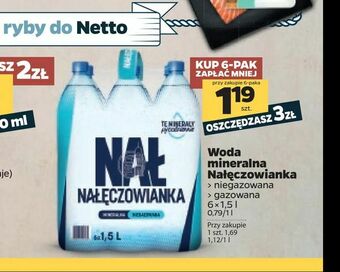 Netto Woda mineralna Nałęczowianka oferta