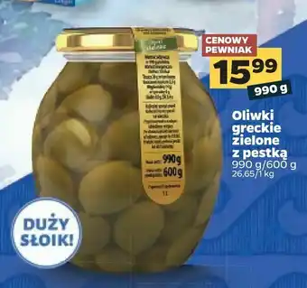 Netto Oliwki greckie zielone z pestką oferta