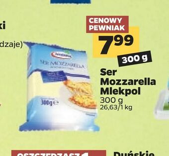 Netto Ser Mozzarella Mlekpol oferta