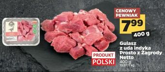Netto Gulasz z uda indyka Prosto z Zagrody Netto oferta