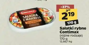 Netto Sałatki rybne Contimax oferta