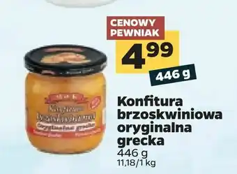 Netto Konfitura brzoskwiniowa oryginalna grecka oferta