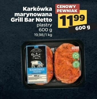 Netto Karkówka marynowana Grill Bar Netto oferta