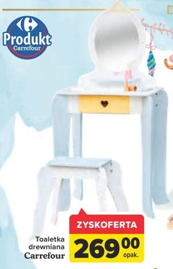 Carrefour Carrefour Toaletka drewniana oferta