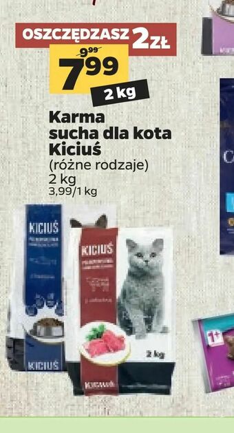 Netto Karma sucha dla kota Kiciuś oferta