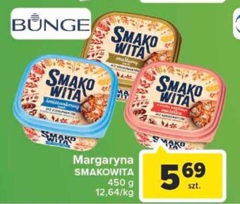 Carrefour bunge margaryna smakowita 450g oferta