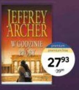 Empik Dom Wydawniczy Rebis Jeffrey Archer książka oferta