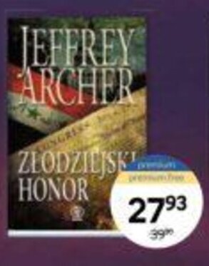 Empik Dom Wydawniczy Rebis Jeffrey Archer książka oferta