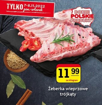 Gram Market Żeberka wieprzowe trójkąty 1 kg oferta