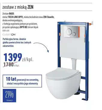 Cersanit zestaw z miską ZEN oferta