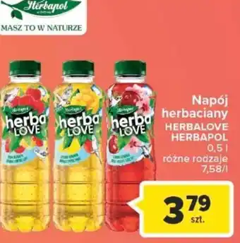 Carrefour Napój herbaciany Herbalove, Herbapol 0,5l oferta