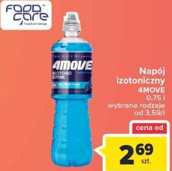 Carrefour Napój izotoniczny 4move 0,75l oferta