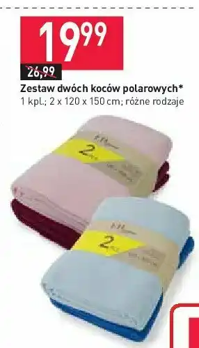 Stokrotka Koc polarowy 120 x 150 cm 1 OPAK 2 SZT oferta