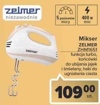 Carrefour Mikser zhm 1651 zelmer oferta