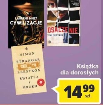 Carrefour Książka dla dorosłych oferta