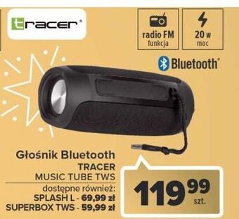 Carrefour Głośnik bluetooth tws splash l tracer oferta